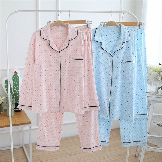 Men's Cotton Pajama Set - Comfortable Sleepwear for Year-Round Relaxation - Buy Center