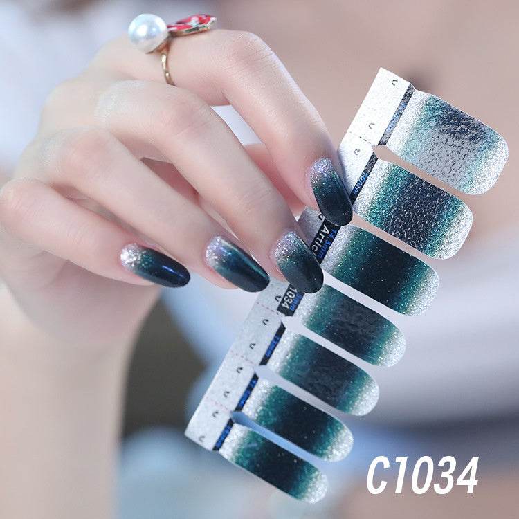 Vibrant Nail Polish Stickers - Waterproof & Easy to Apply for 2025 - Buy Center