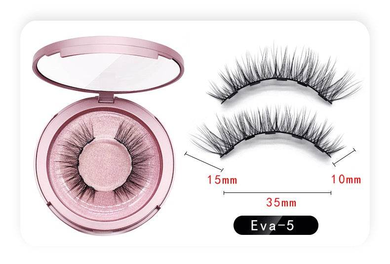 Natural Magnetic Eyeliner & False Eyelashes Set - Easy, No Glue Application - Buy Center