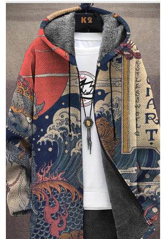 Stylish Hooded Cardigan - Thick Winter Essential in 6 Colors, XS-4XL - Buy Center