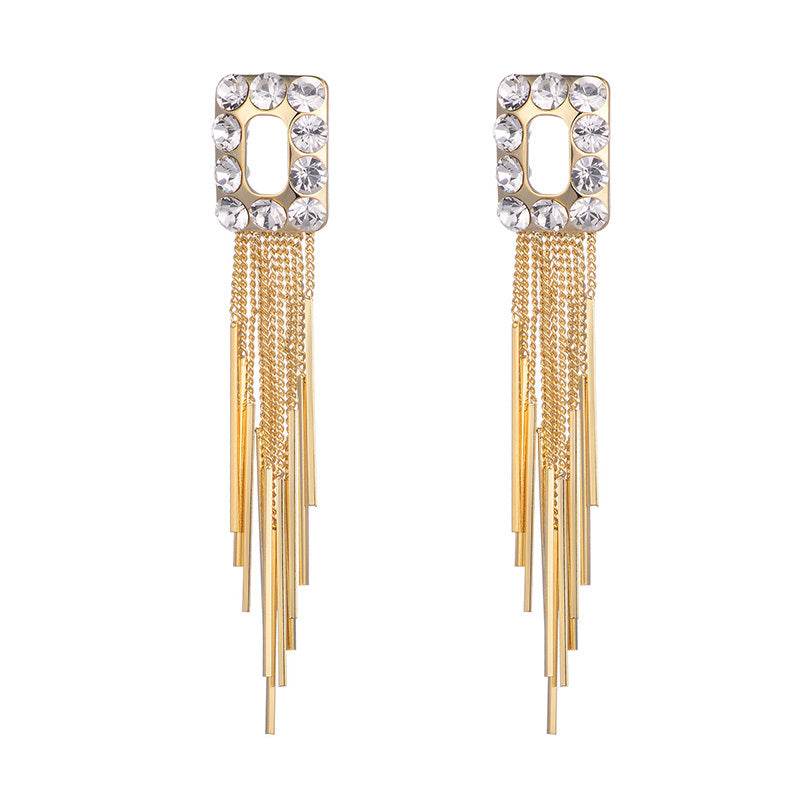 Buycenter Exaggerated Tassel Earrings - Irregular Fashion Trends for Women - Buy Center