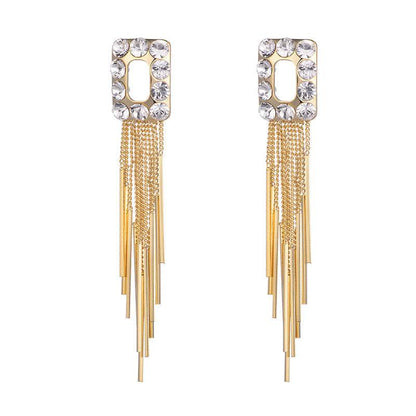 Buycenter Exaggerated Tassel Earrings - Irregular Fashion Trends for Women - Buy Center