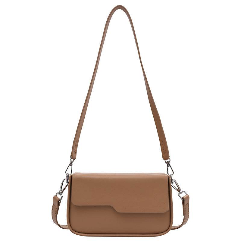 Korean Style Niche Baguette Bag - Simple Chic Underarm Shoulder Bag - Buy Center