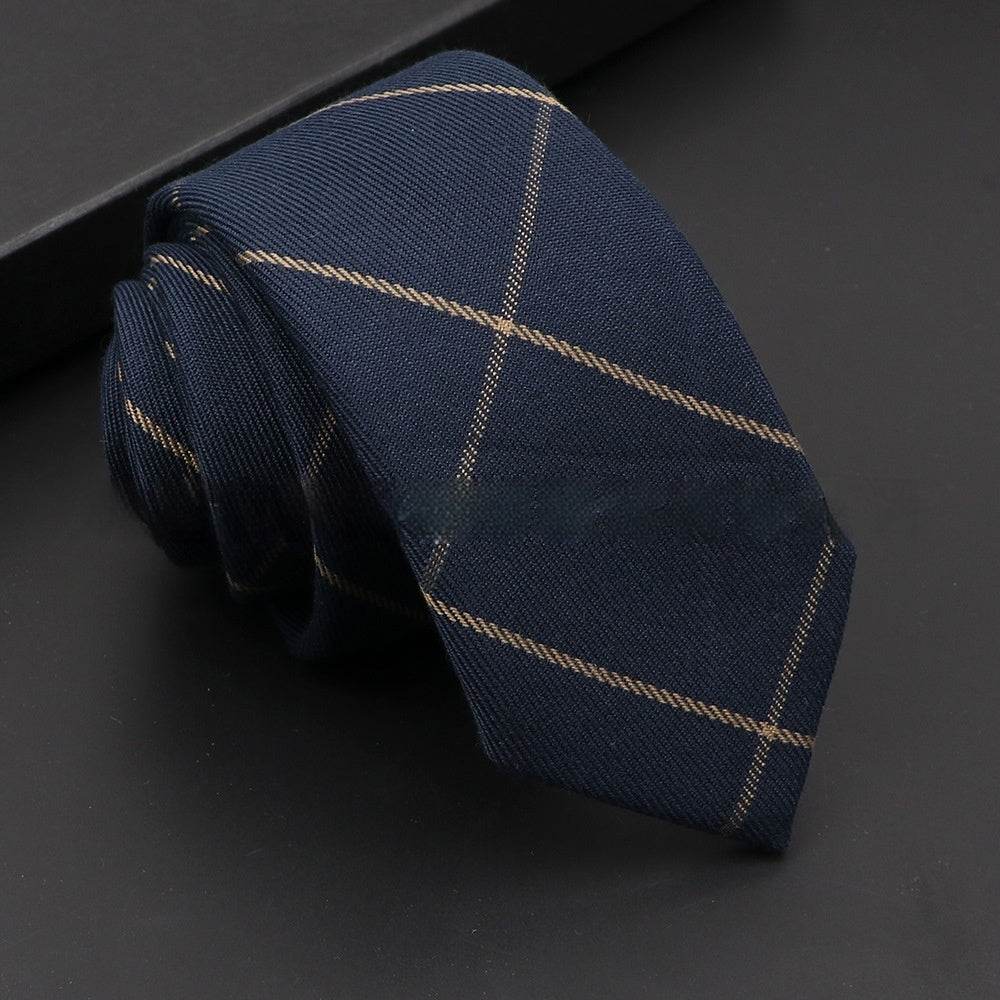 Korean Artificial Woolen Necktie for Men - Casual & Formal Accessory 2025 - Buy Center
