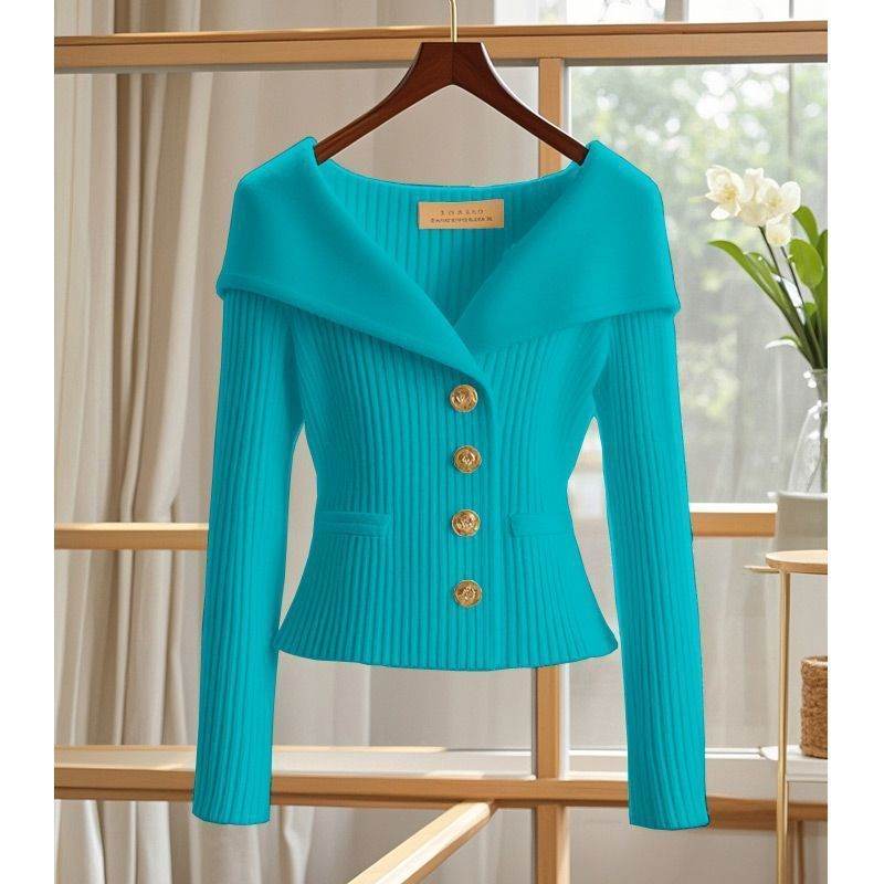 High-End Design Waist Sweater - Loose Fit, Trendy Style for All Sizes - Buy Center