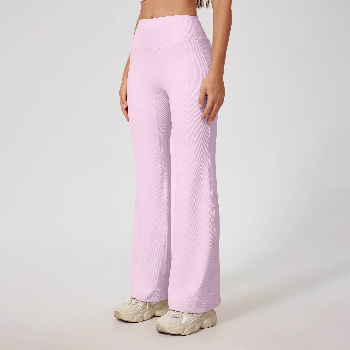 High Waist Micro Pull Fitness Trousers for Women - Breathable & Stylish - Buy Center