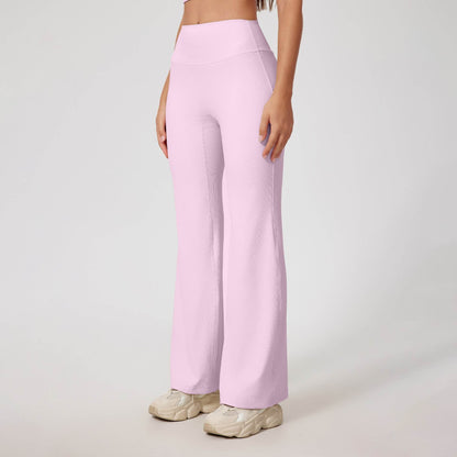 High Waist Micro Pull Fitness Trousers for Women - Breathable & Stylish - Buy Center