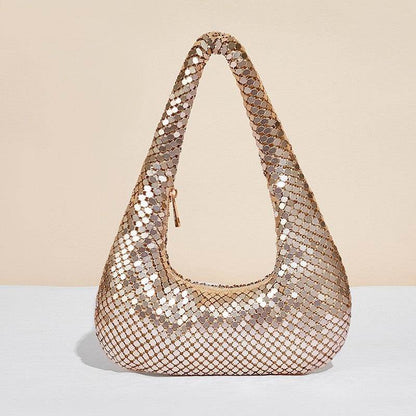 Women's Fashion Handbag - Stylish Aluminum Sheet Underarm Bag for Parties - Buy Center