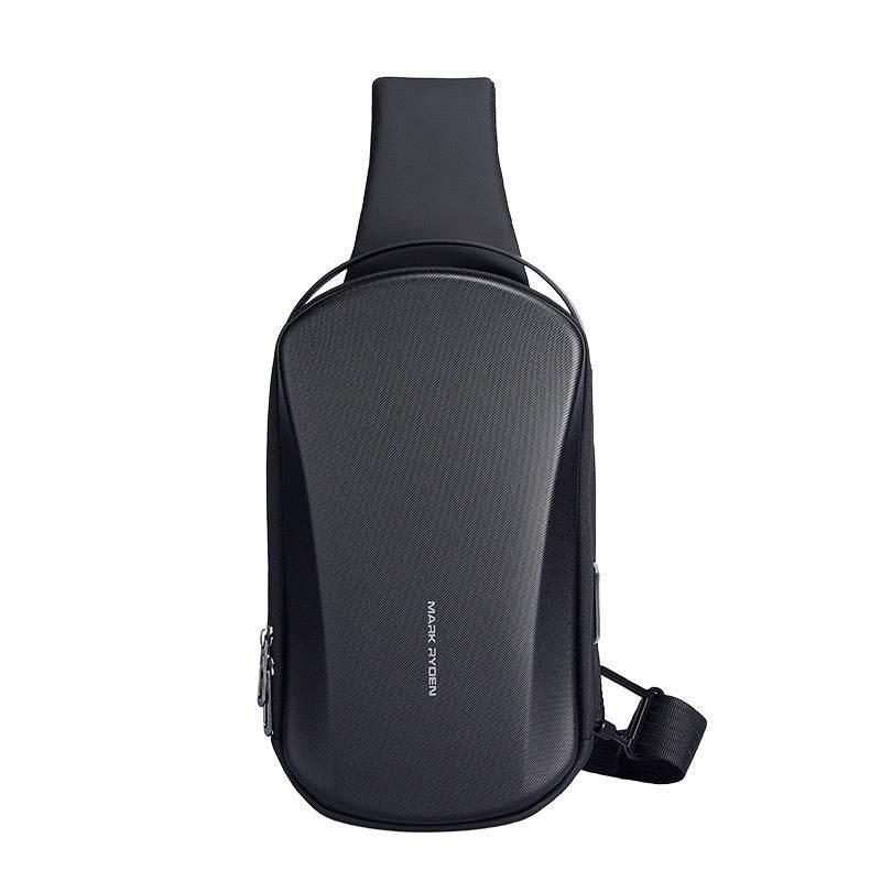 Men's Fashion Waterproof Messenger Bag - Hard Shell Crossbody Style - Buy Center