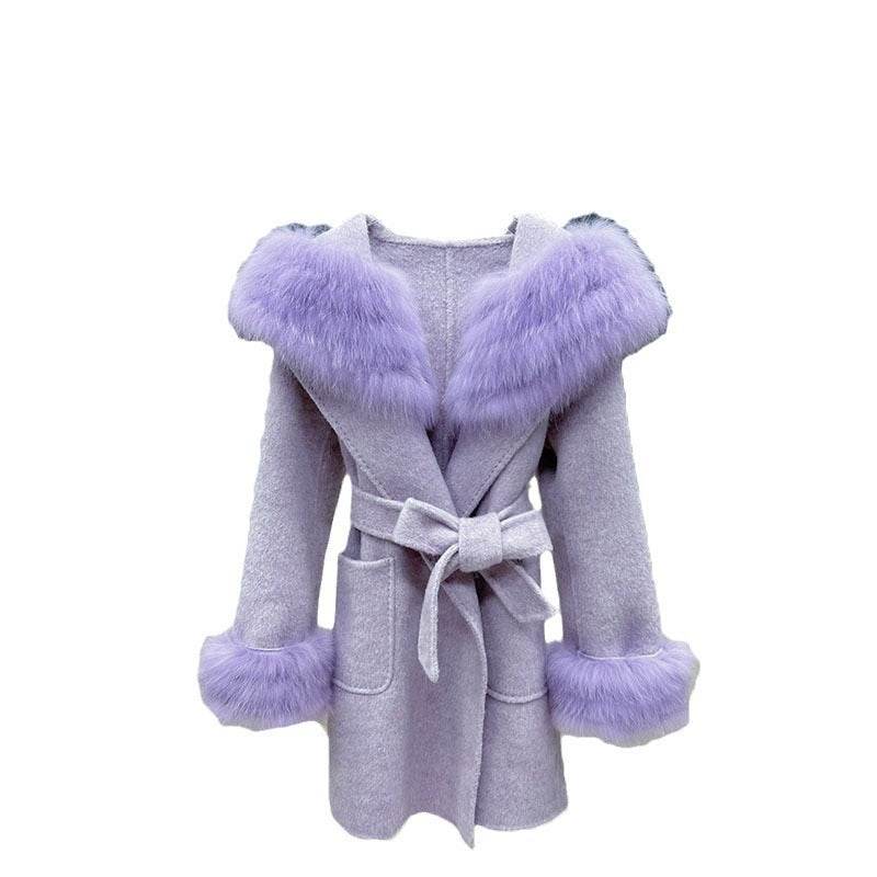 Buycenter Women's Slim Fit Sheepskin Coat - Perfect for Autumn & Winter - Buy Center