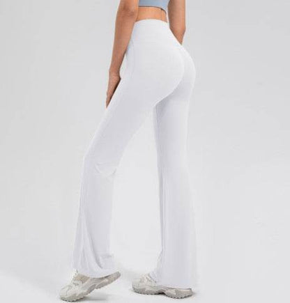 Buycenter High Waisted Hip Lifting Yoga Pants - Flared, Breathable Fit - Buy Center