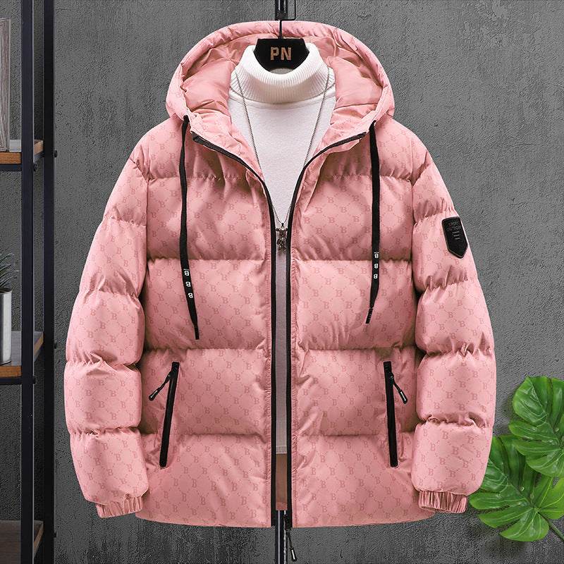 Bread Coat Men's Thickened Hooded Down Jacket - Sizes M-5XL, Warm & Stylish - Buy Center