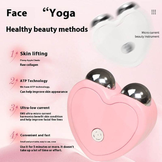 Portable Micro-Current Beauty Instrument - USB Vibration Face Care Tool - Buy Center