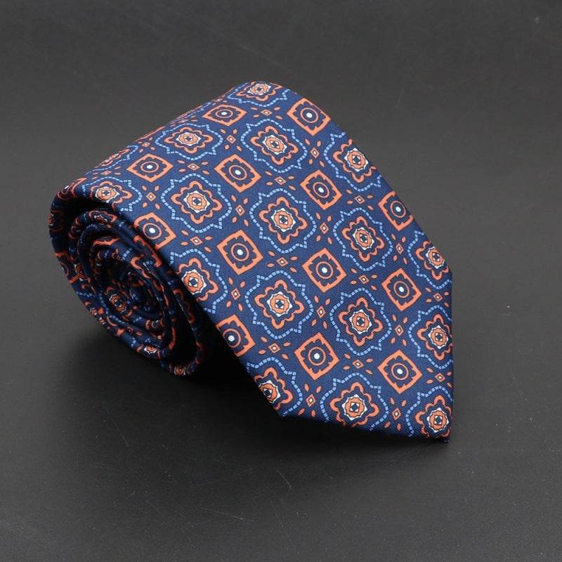 Super Soft Bohemian Silk Ties - Stylish 75mm Neckties for Any Occasion - Buy Center