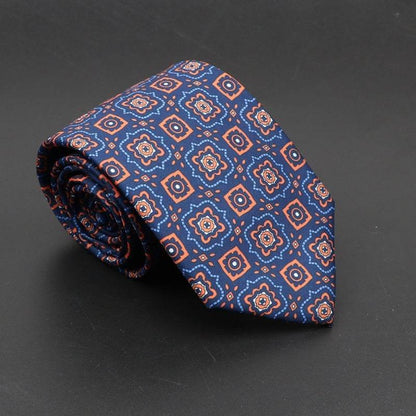 Super Soft Bohemian Silk Ties - Stylish 75mm Neckties for Any Occasion - Buy Center