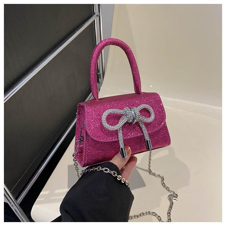 Casual 2024 Bowknot Crossbody Bag - Chic Shoulder Bag in Multiple Colors - Buy Center