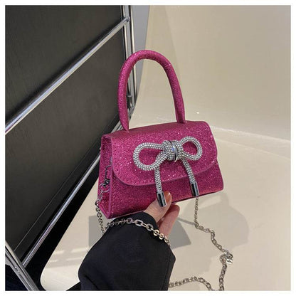 Casual 2024 Bowknot Crossbody Bag - Chic Shoulder Bag in Multiple Colors - Buy Center
