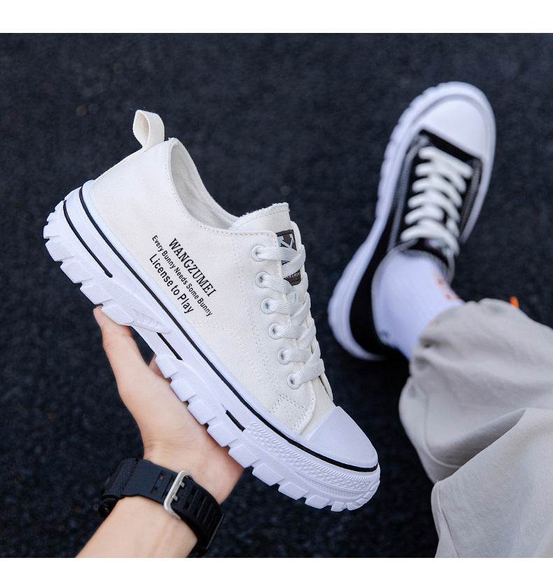 Buycenter Lightweight Canvas Board Shoes - Trendy Casual Footwear for Men - Buy Center
