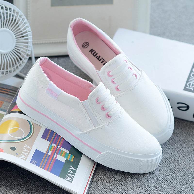 Buycenter Summer One-Step Flat Shoes - Trendy Waterproof Design - Buy Center