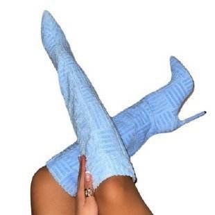 Plus Size Sexy Pointed Toe Thermal Boots - Stiletto Heels for Chic Style - Buy Center