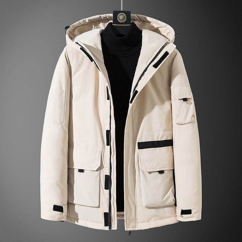Stylish Outdoor Coat - Durable Down Jacket for Students, Sizes S-3XL - Buy Center
