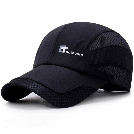 Buycenter Quick-Drying Sun Hat - Adjustable Cotton Baseball Cap for Men - Buy Center