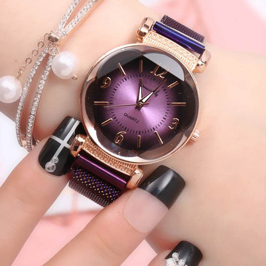 Buy Center Ladies Quartz Watch - Simple Fashion with Steel Belt - Buy Center
