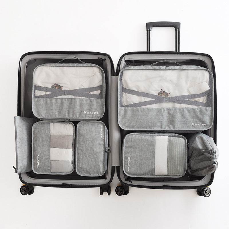 Stylish Waterproof Travel Tote Bag Set of 7 - Perfect for Modern Travelers - Buy Center