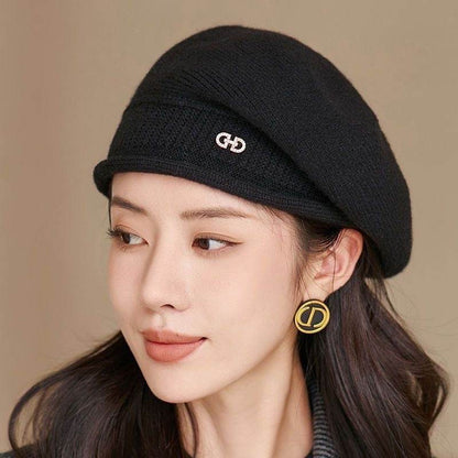 Women's Wool Knitted Hat - Stylish & Warm Winter Accessory 2025 - Buy Center