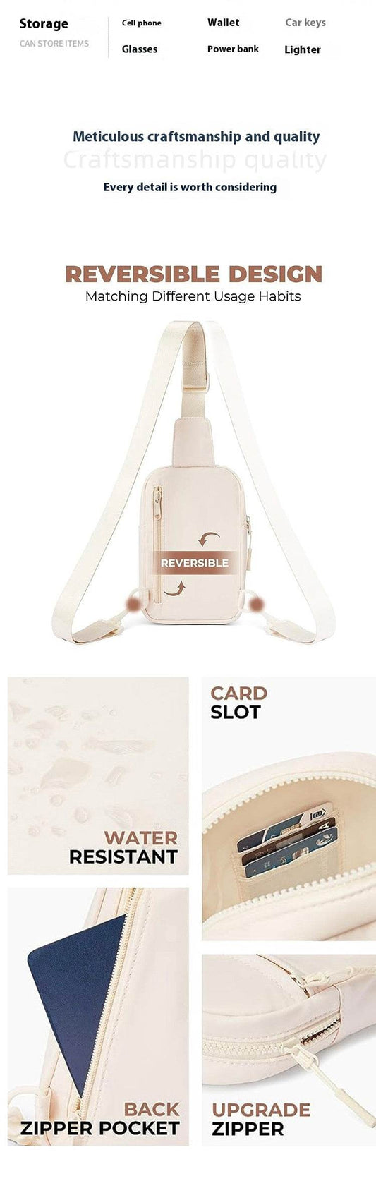 Trendy Unisex Crossbody Bag - Stylish Sports & Leisure Shoulder Bag - Buy Center