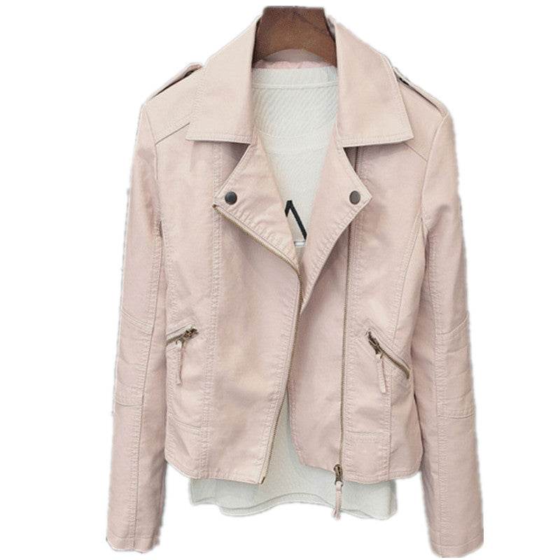 Buycenter Ladies Motorcycle Leather Jacket - Stylish & Versatile Options - Buy Center