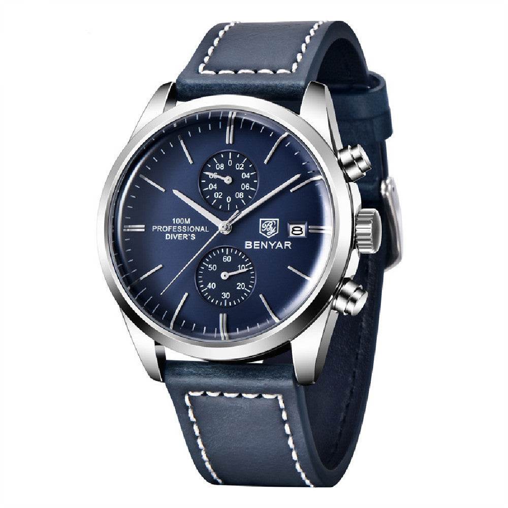 Buy Center Fashion Business Leisure Watch - Quartz Calendar & Casual Style - Buy Center