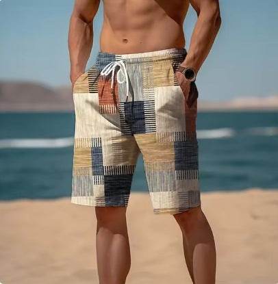 New Summer Hawaiian Printed Men's Shorts - Breathable & Micro Elastic Comfort - Buy Center