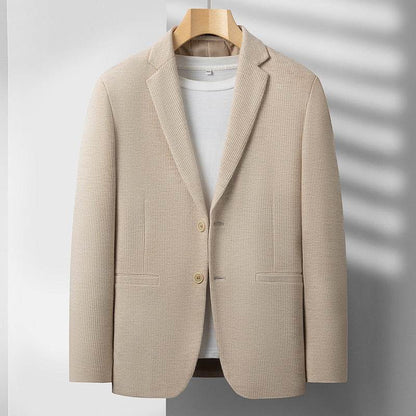 Casual Spandex Blended Suit Jacket for Men - Spring & Autumn Style - Buy Center