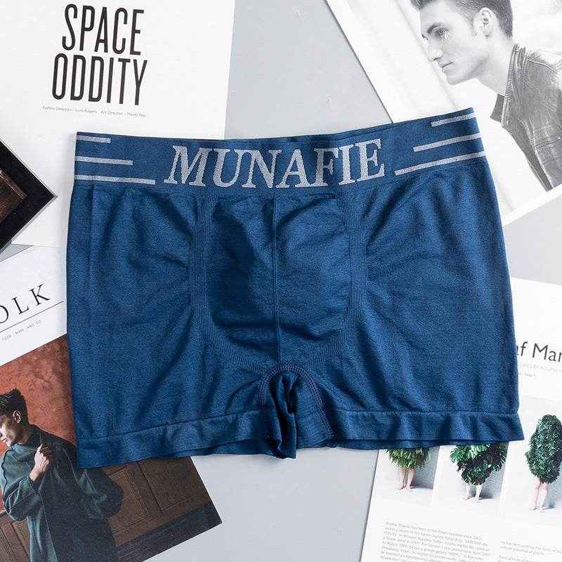 New Monogram Boxer Shorts for Men - Ice Silk Lightweight Comfort
