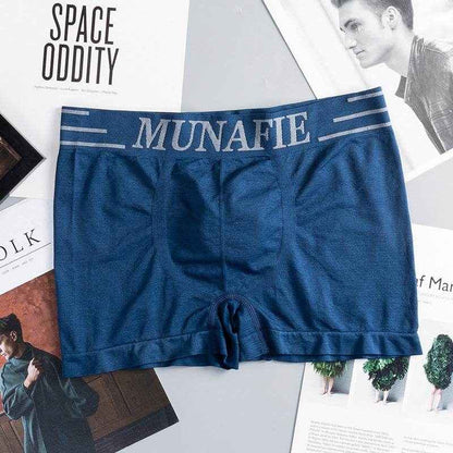 New Monogram Boxer Shorts for Men - Ice Silk Lightweight Comfort