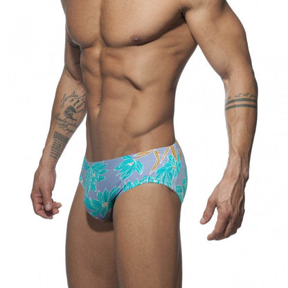 Men's Low-Waisted Swimming Trunks - Stylish Nylon Swimwear for Summer - Buy Center