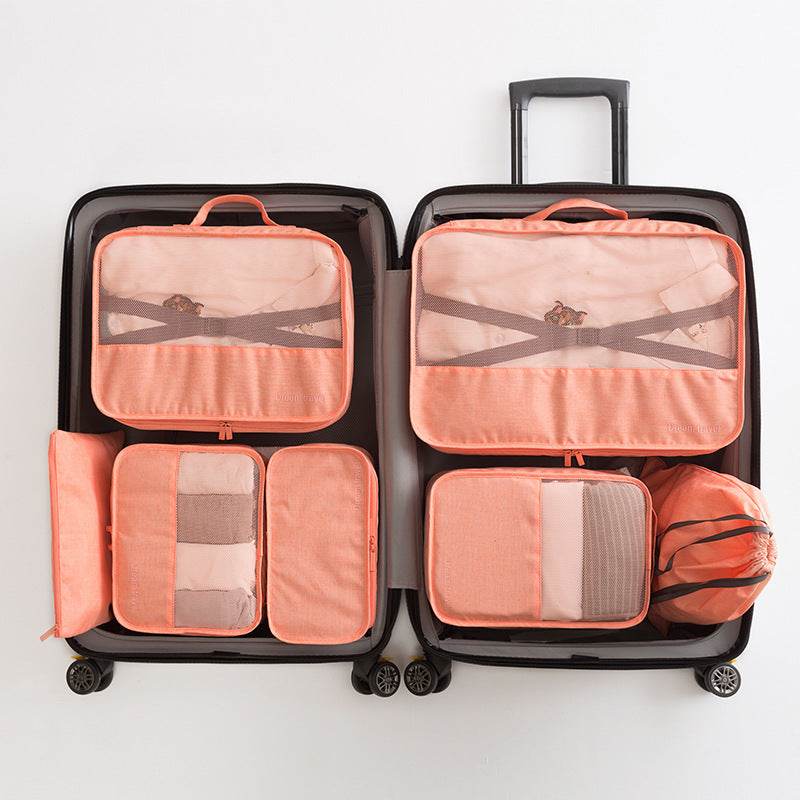 Stylish Waterproof Travel Tote Bag Set of 7 - Perfect for Modern Travelers - Buy Center