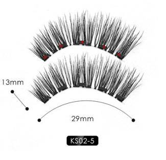 Natural Magnetic Eyeliner & False Eyelashes Set - Easy, No Glue Application - Buy Center