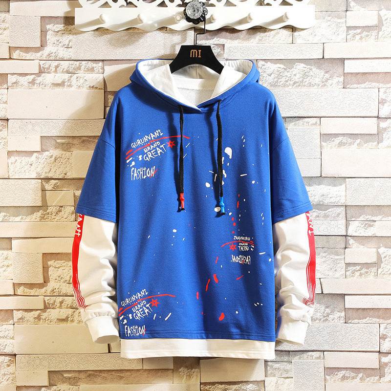 Buycenter Geometric Hoodie Sweatshirt - Comfortable Cotton Blend Fabric - Buy Center