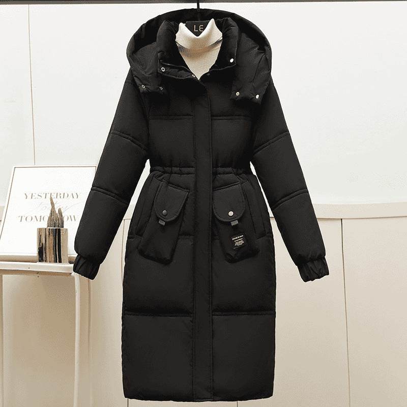Women's Plus Size Cotton Padded Jacket - Stylish Overknee Winter Coat - Buy Center