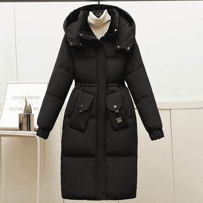 Women's Plus Size Cotton Padded Jacket - Stylish Overknee Winter Coat - Buy Center