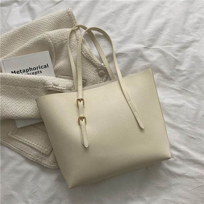 Vintage One-Shoulder Commuter Bag - Trendy Tote for Autumn & Winter - Buy Center