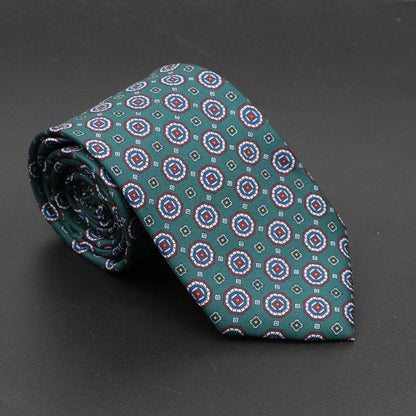 Super Soft Bohemian Silk Ties - Stylish 75mm Neckties for Any Occasion - Buy Center
