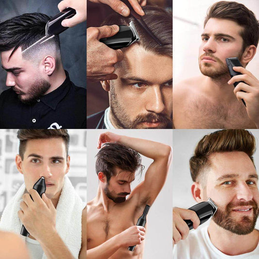 Electric Hair Trimmer Clipper Shaver - Dual Use & USB Charging Convenience - Buy Center