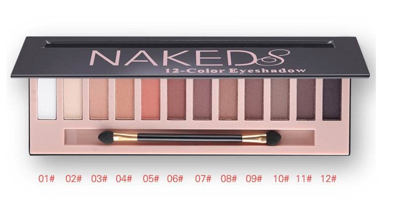 YANQINA 12 Color Eyeshadow Palette - Vibrant Shades for Every Look - Buy Center