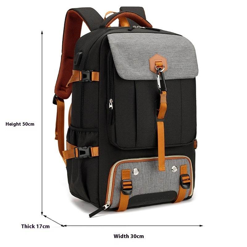 70L Large Capacity Travel Backpack - Durable, Stylish Design for Men - Buy Center