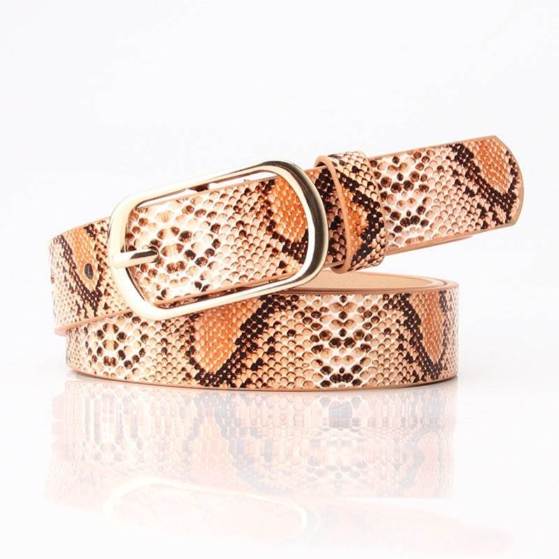 Fashion All-Matching Women's Belt - Durable Pin Buckle, Stylish Colors - Buy Center