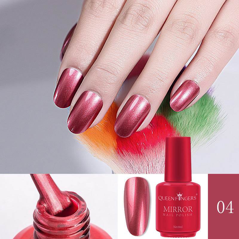 Mirror Nail Polish - Long-Lasting Professional Finish in 8ml Bottle - Buy Center