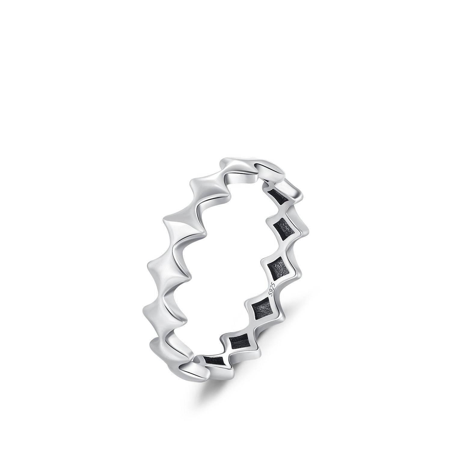 Retro Star Ring - Unique Silver Five-Pointed Star for Stylish Outfits - Buy Center